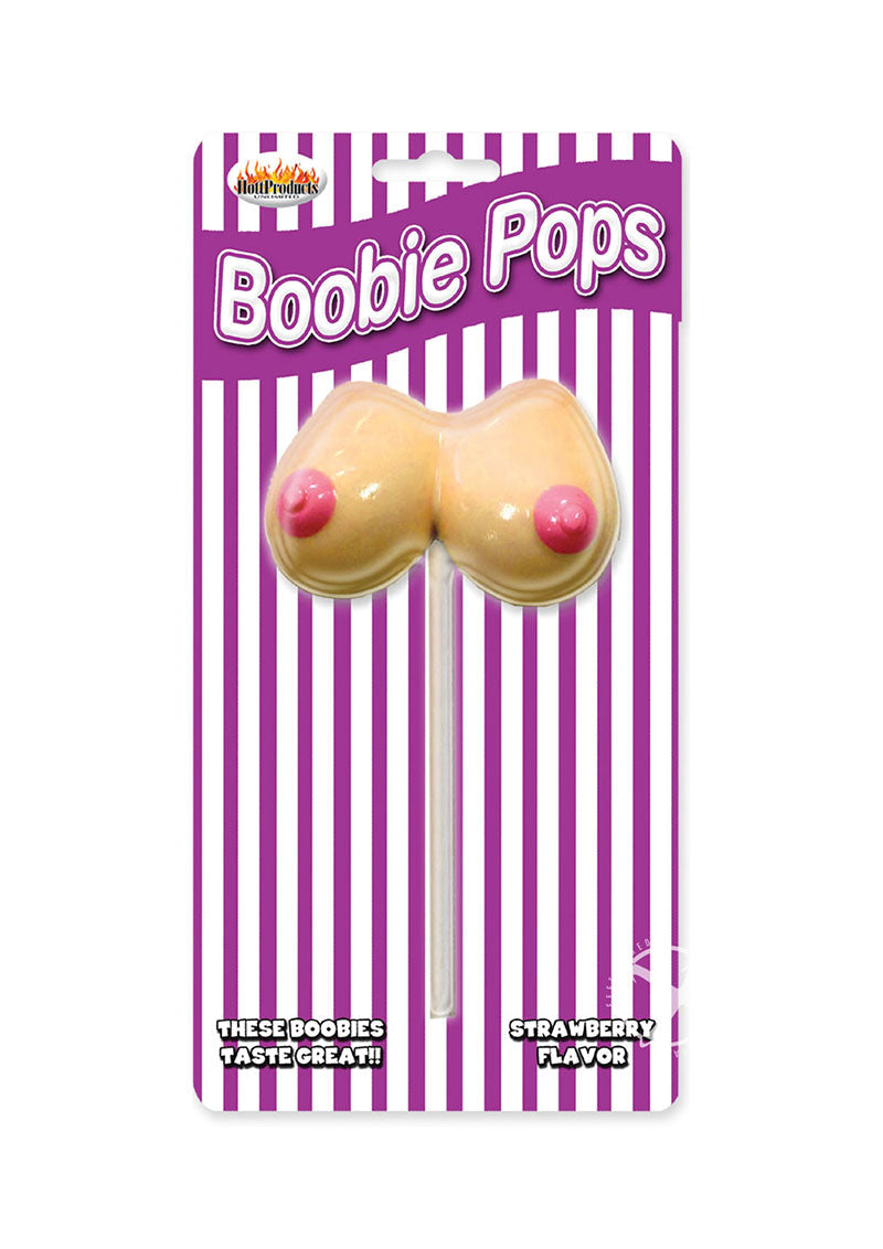 Boobie Pops Lollipop - Strawberry - PhishStones Products