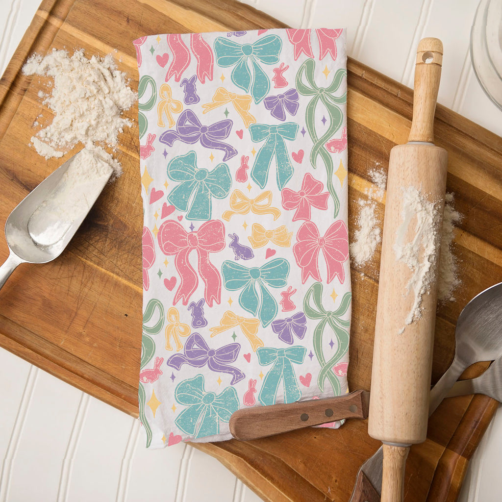 Bow Pastels Towel