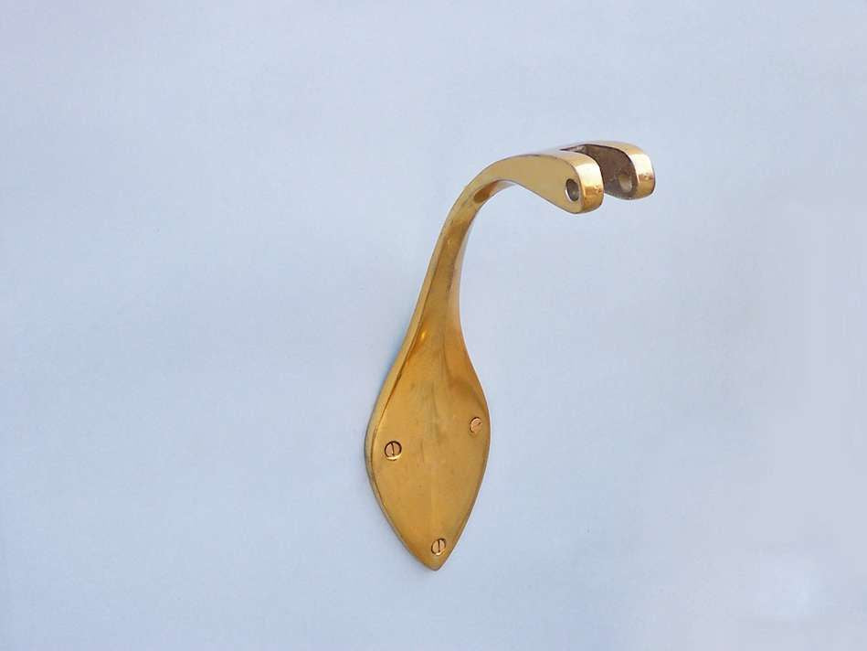 Brass Plated Hanging Harbor Bell 4""