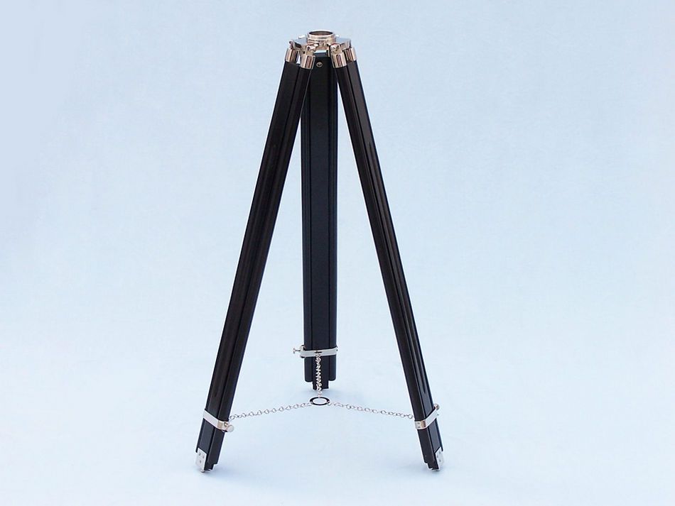 Floor Standing Chrome Theodolite 62""