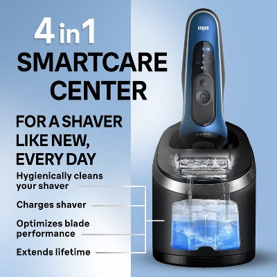 Braun Series 6 - 6172cc Rechargeable Wet & Dry Shaver + Smart Care Center - New - PhishStones Products