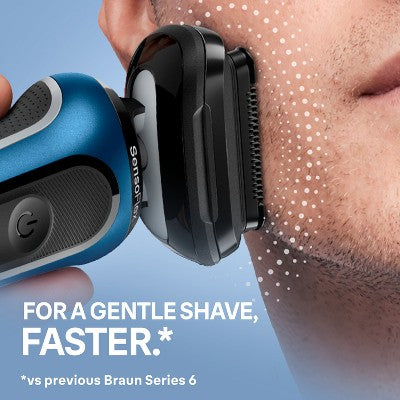 Braun Series 6 - 6172cc Rechargeable Wet & Dry Shaver + Smart Care Center - New - PhishStones Products