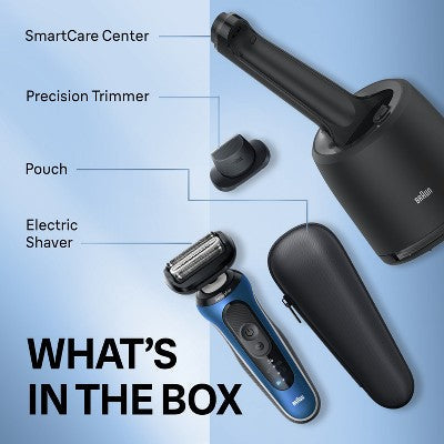 Braun Series 6 - 6172cc Rechargeable Wet & Dry Shaver + Smart Care Center - New - PhishStones Products