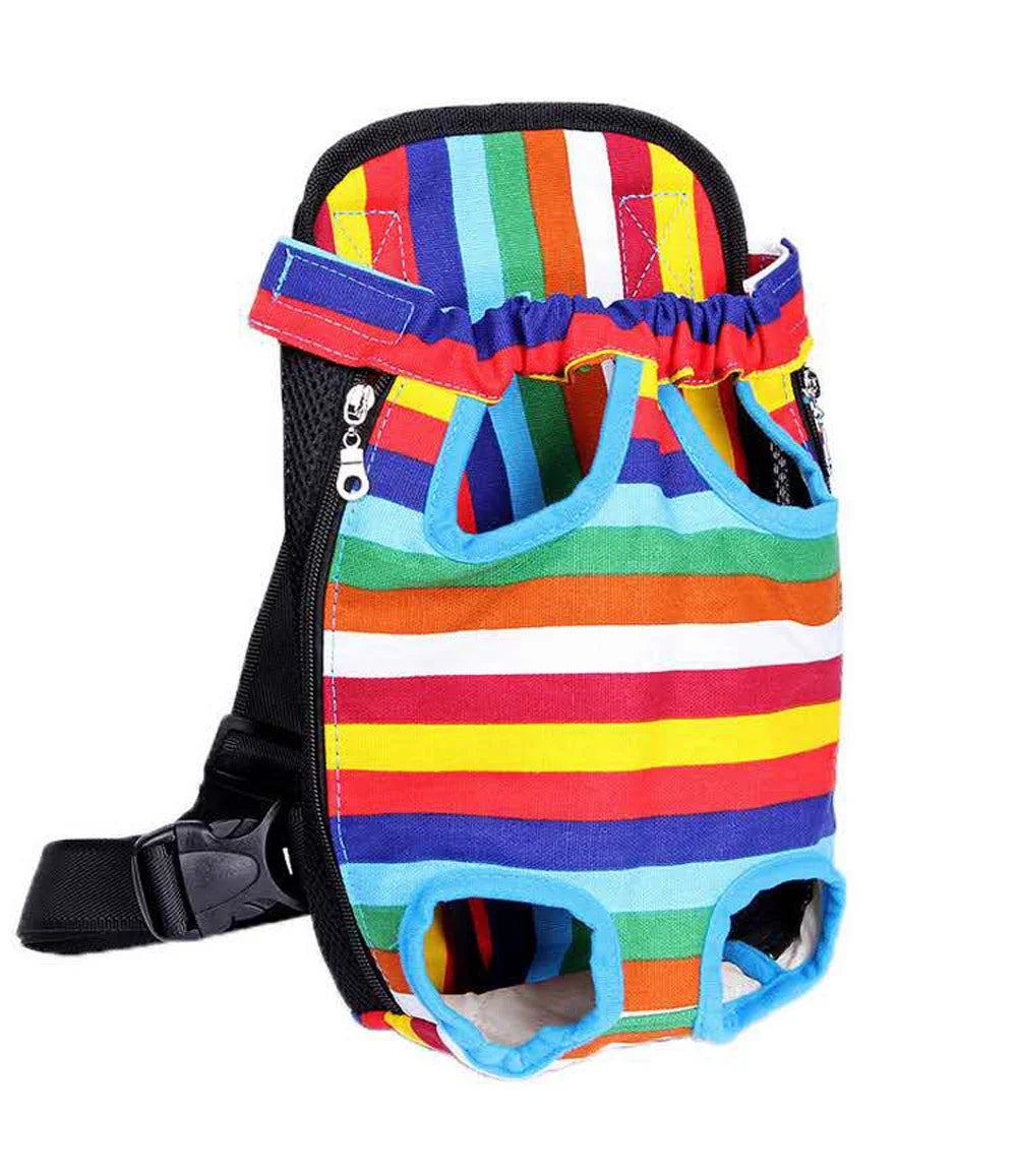 Breathable Camouflage Mesh Dog Carrier Backpack — Adjustable Pet Backpack for Small Dogs up to 22 lb (10 kg) - PhishStones Products
