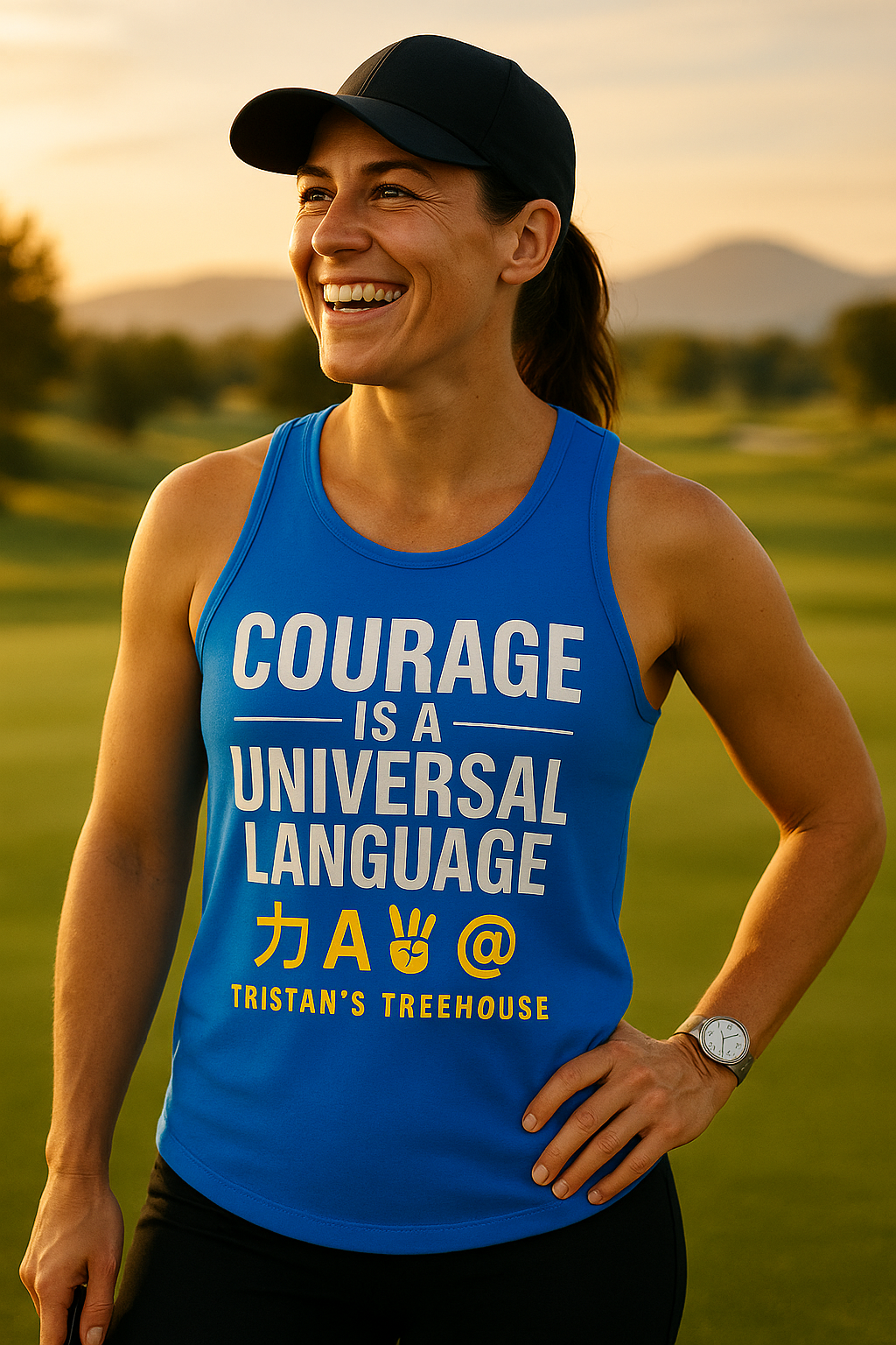 Courage is a Universal Language – Tank Top
