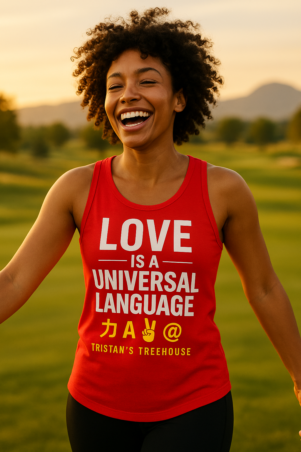 Love is a Universal Language – Tank Top