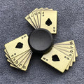 Bronze Metal Alloy Fidget Spinner | R188 Bearing Stress Relief Toy