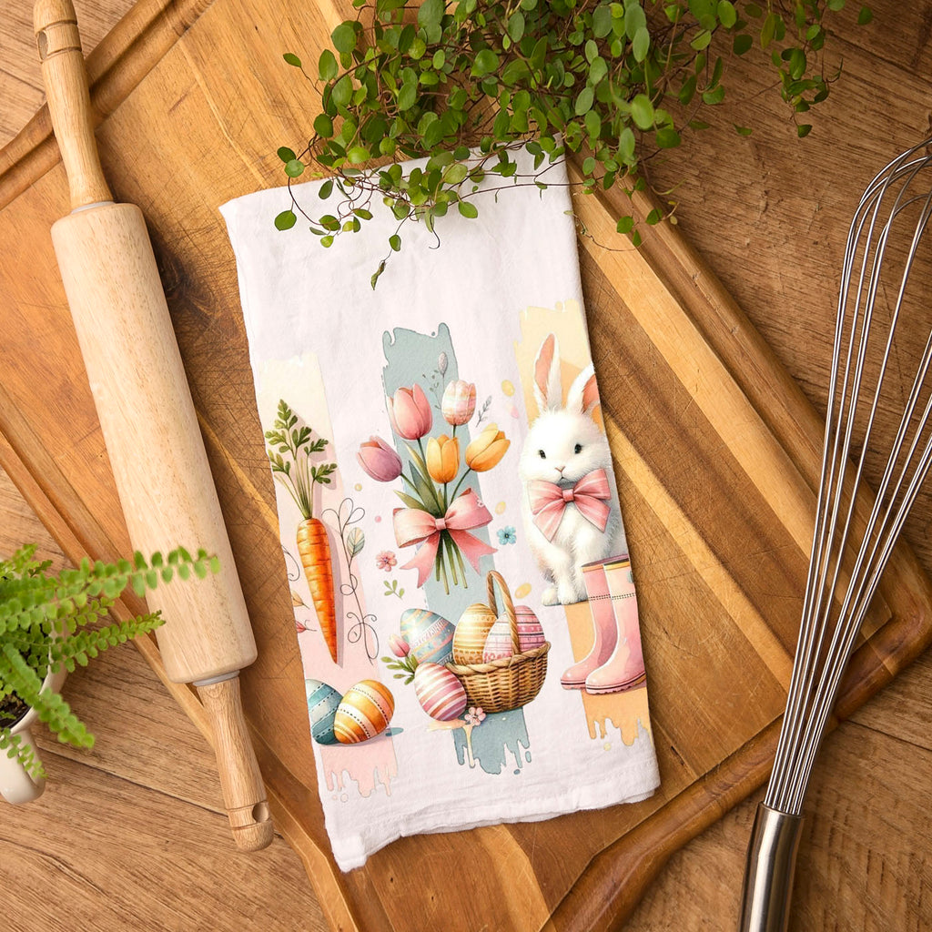 Brushstroke Spring Towel