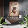 Vintage Magazine Cover Ataturk Brushed Aluminium Dibond Wall Art