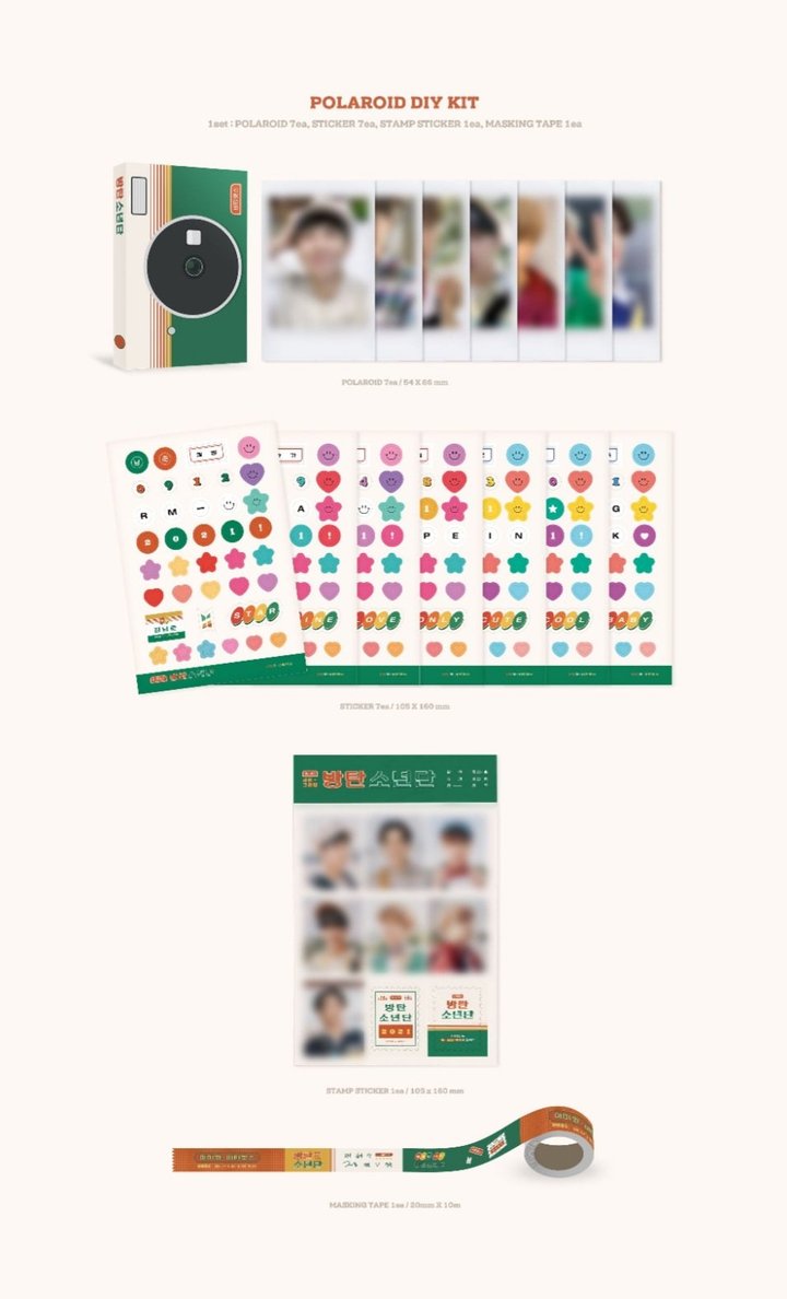 Official BTS 2021 Seasons Greetings