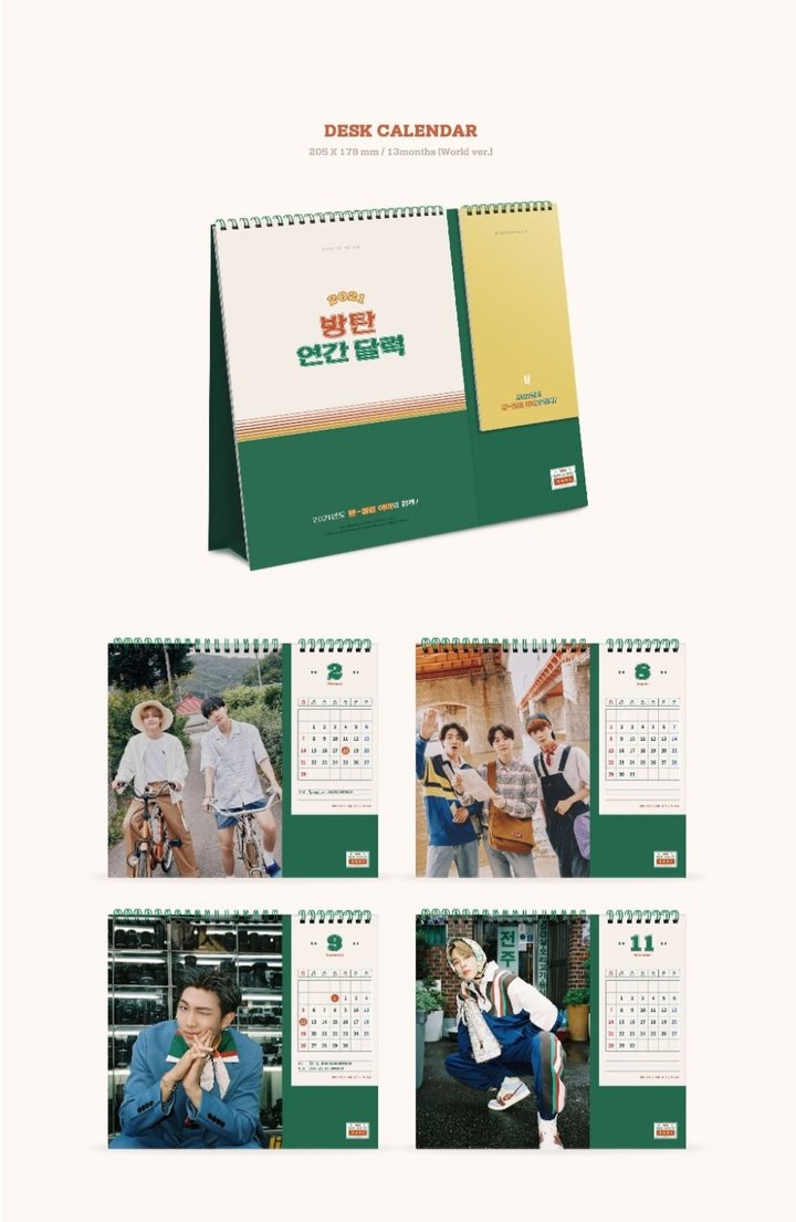 Official BTS 2021 Seasons Greetings