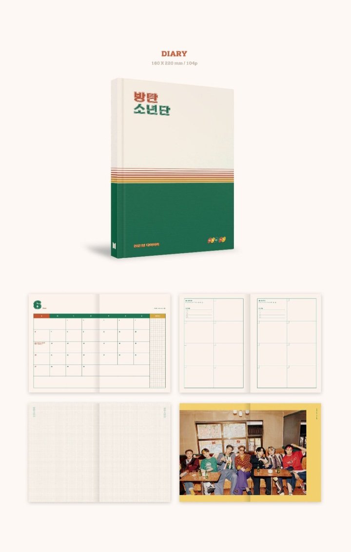 Official BTS 2021 Seasons Greetings