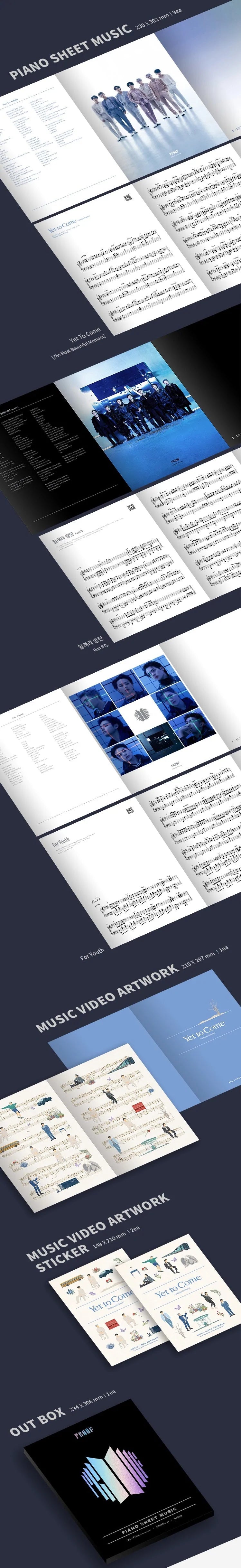 BTS Piano Sheet Music - Vol.2 Proof