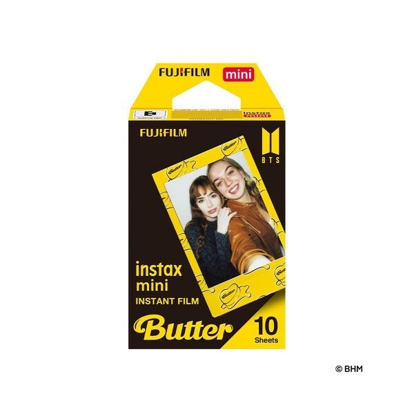 BTS Fujifilm Collaboration Instax Mini Film Butter Version