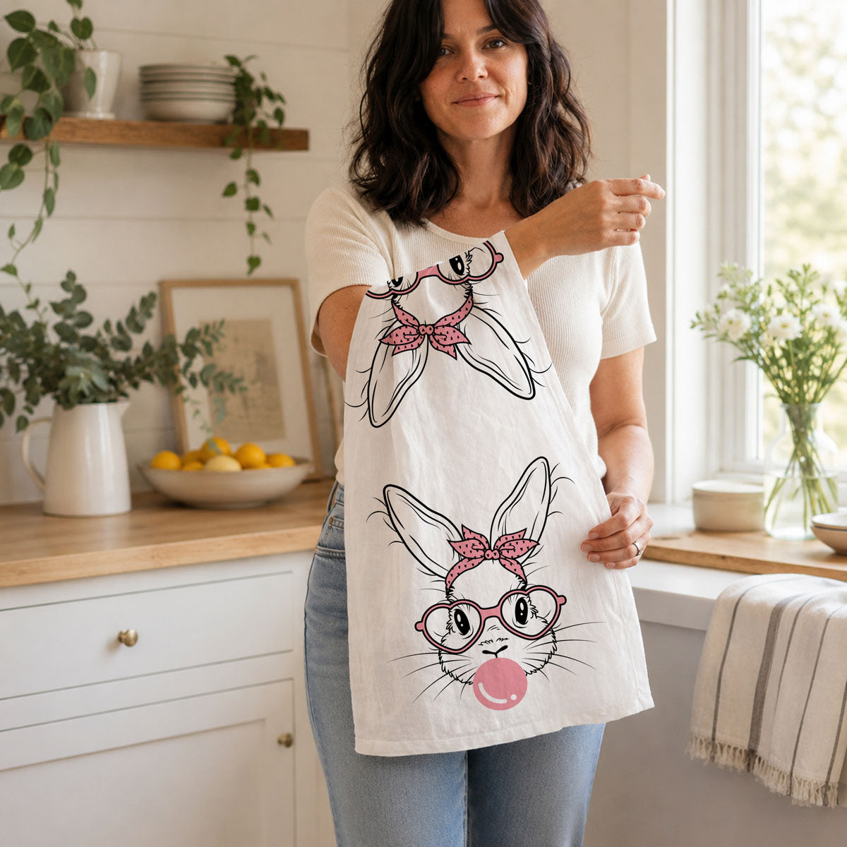 Bubblegum Bunny Towel