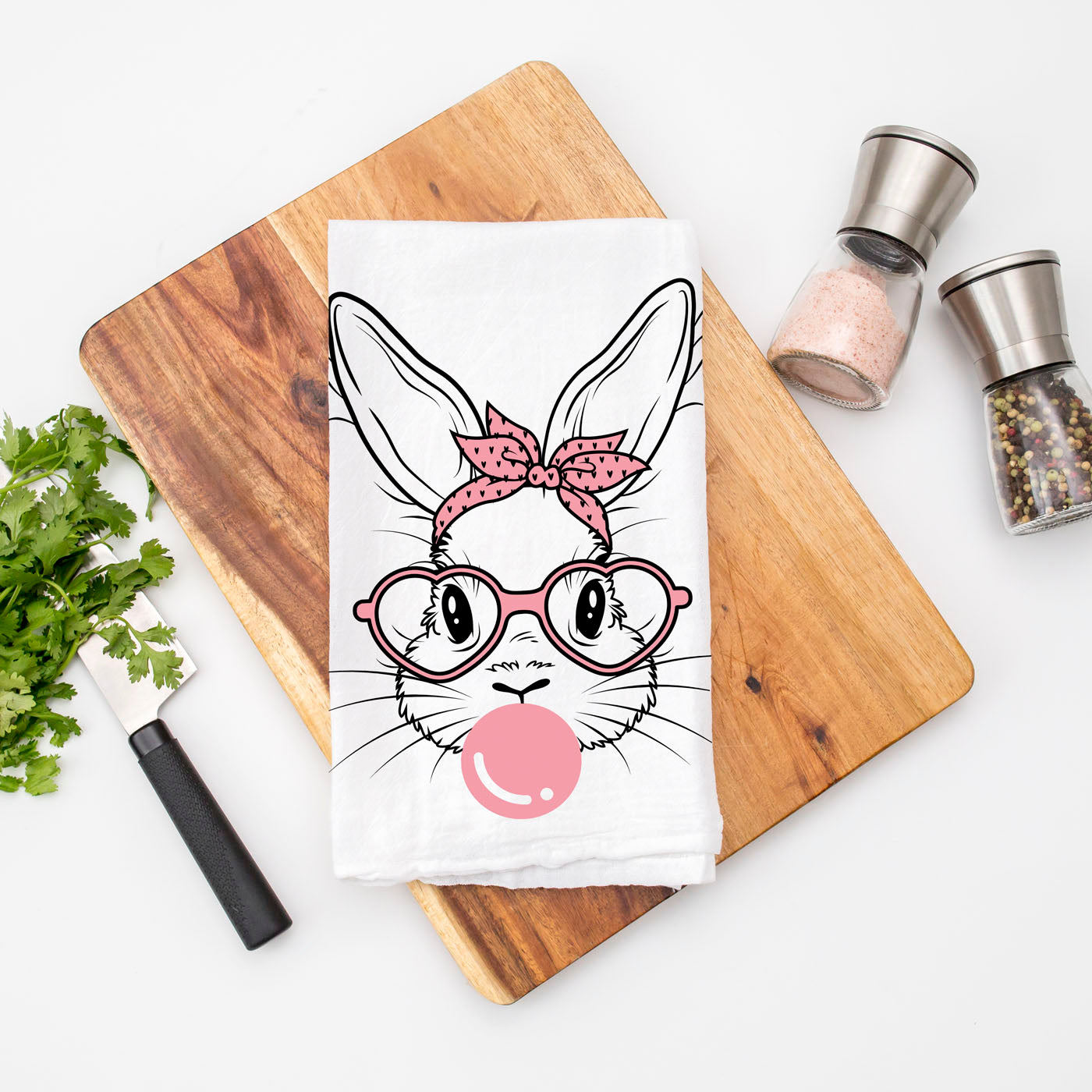 Bubblegum Bunny Towel