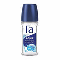 FA Roll On Aqua - Long Lasting Freshness Roll-On Deodorant for All-Day Confidence