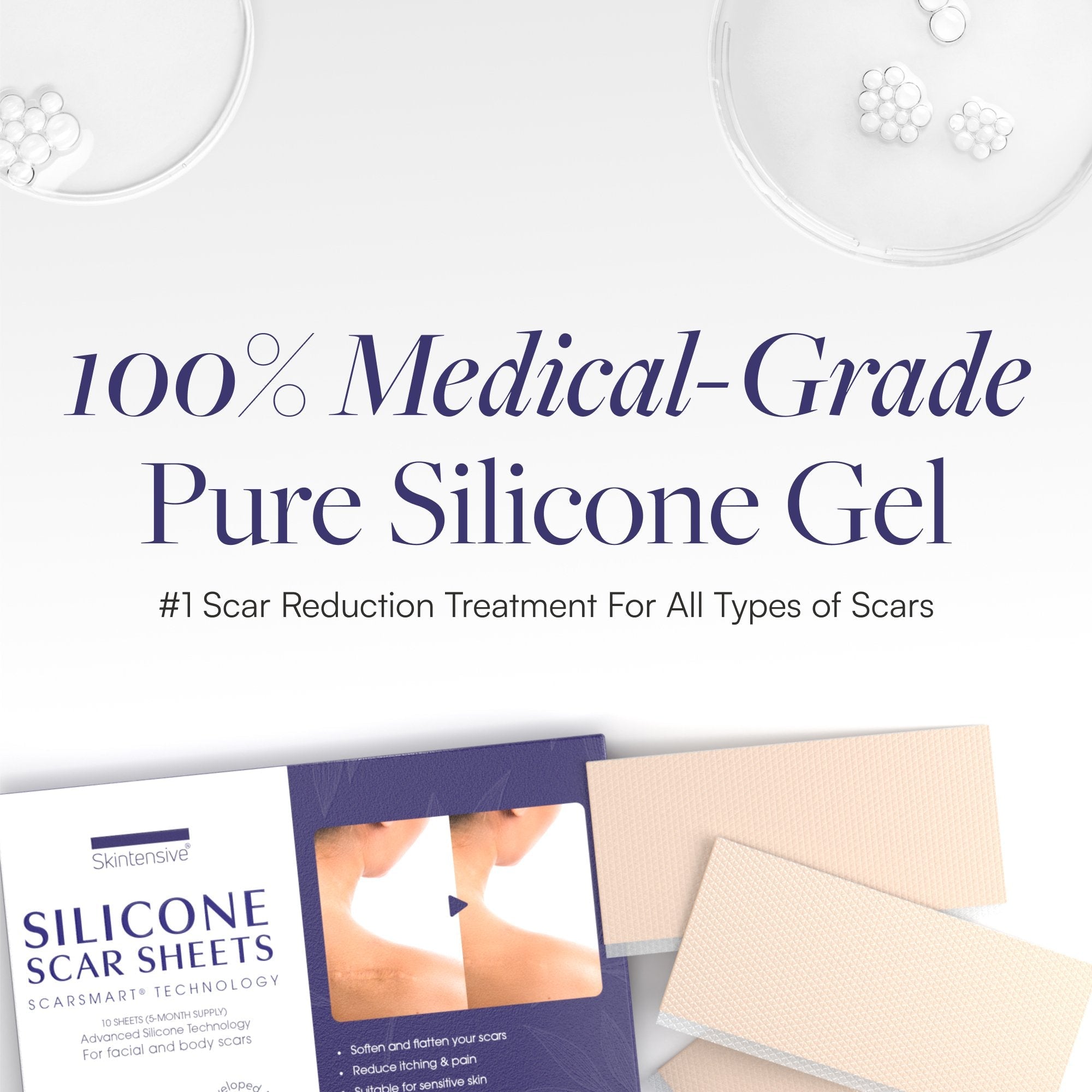 Skintensive® Silicone Scar Sheets SK-0010