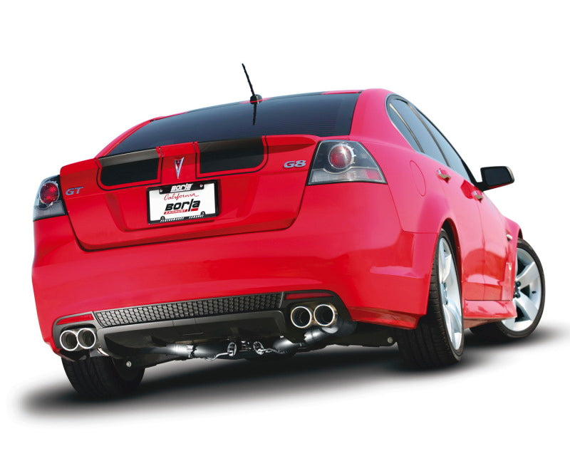 Borla 08-09 Pontiac G8/GT 6.0L 8cyl SS Catback Exhaust w/ X Pipe 140287