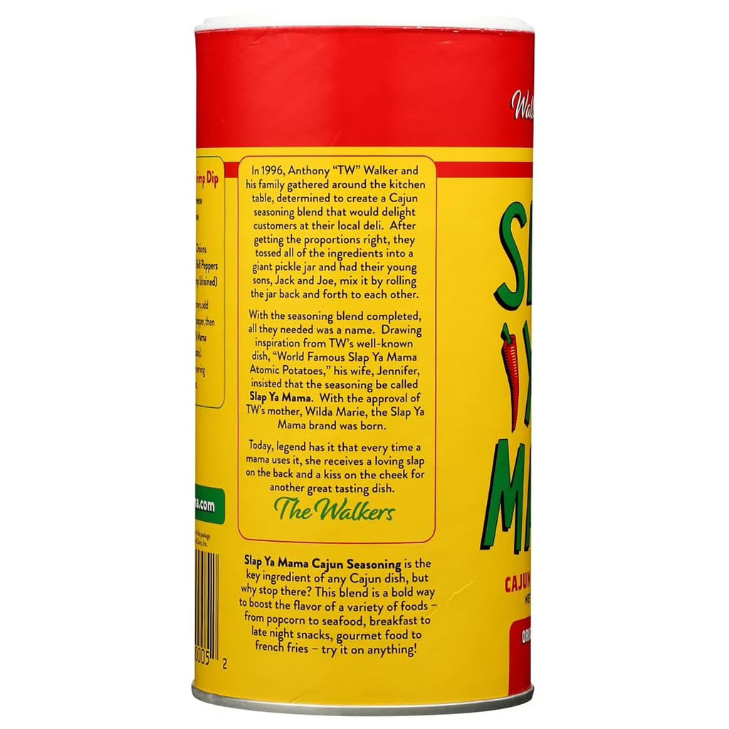 Slap Ya Mama Original Cajun Seasoning, 16 oz, 6-Pack