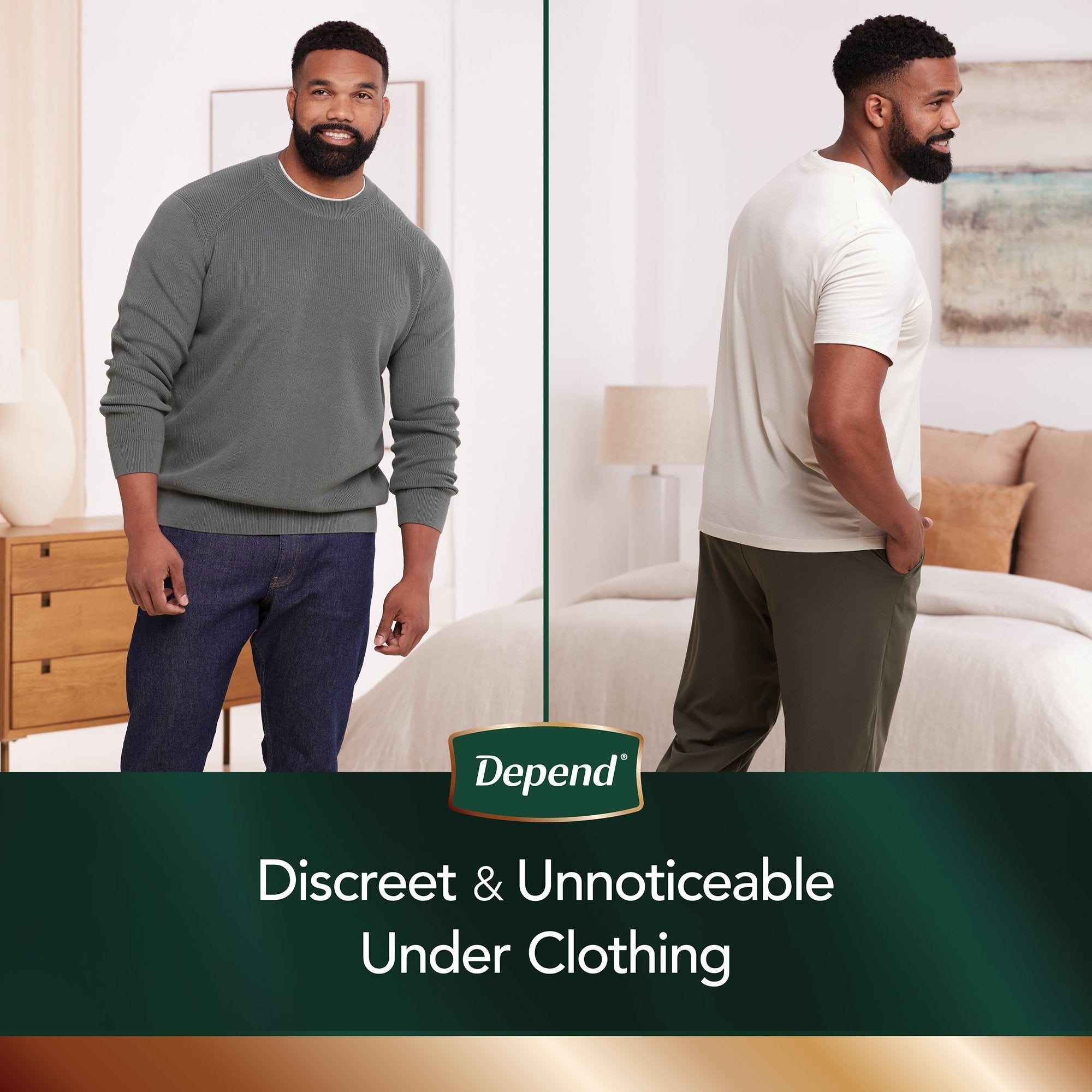 Depend® Real Fit® Underwear for Men, Small/Medium 55426