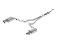 Ford Racing 2024 Mustang 2.3L Touring Non-Active Cat-Back Exhaust w/GT Valance - Chrome Tip M-5200-M2TCV