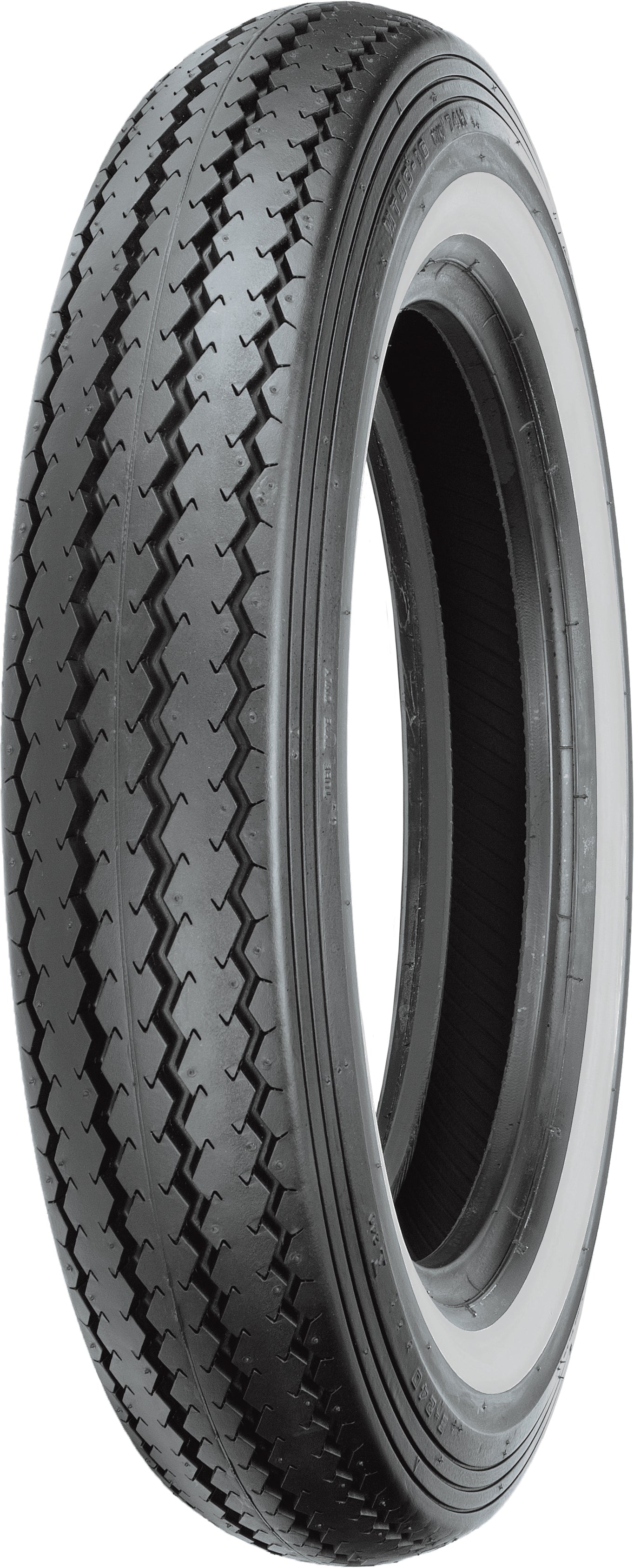 SHINKO, Shinko Tire Classic 240 Front 100/90 19 63H Bias TL with White Wall