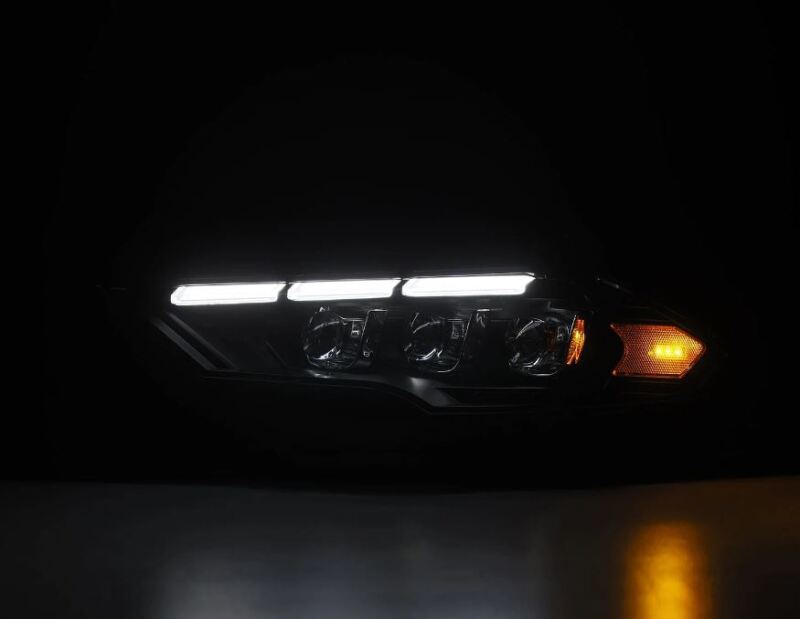 AlphaRex 18-20 Ford Mustang NOVA LED Proj Headlights Black w/Activ Light/Seq Signal/Switch DRL 880264 *Discontinued