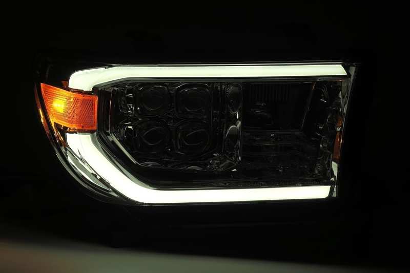 AlphaRex 07-13 Toyota Tundra NOVA LED Proj Headlights Black w/ Activ Light/Seq Signal/DRL 880774 *Discontinued