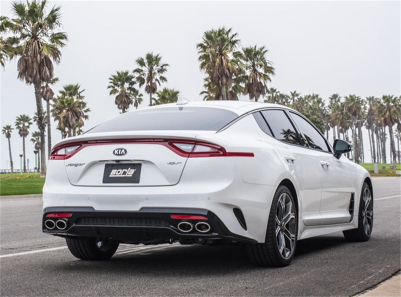 Borla 2018 Kia Stinger 3.3L V6 Turbo 2.25in Pipe Dia Dual Split Rear Exit S-Type Cat-Back Exhaust 140736