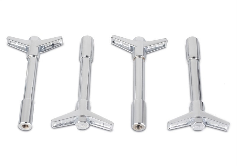 Ford Valve Cove Bolt Kit 4pk Chrome w/Ford Logo FRD302-325