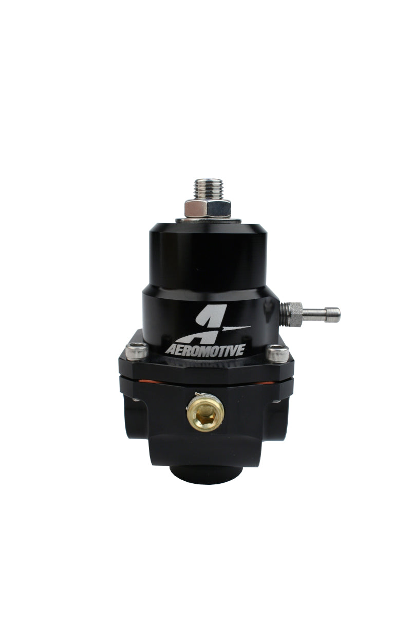 Aeromotive Regulator, X1 Adjustable, 35-75psi, .188 Valve, (2)-08Inlets, -08 Rtrn