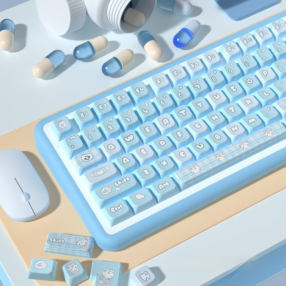 Water Color Kitten Highly Personalized Customized Original Key Cap