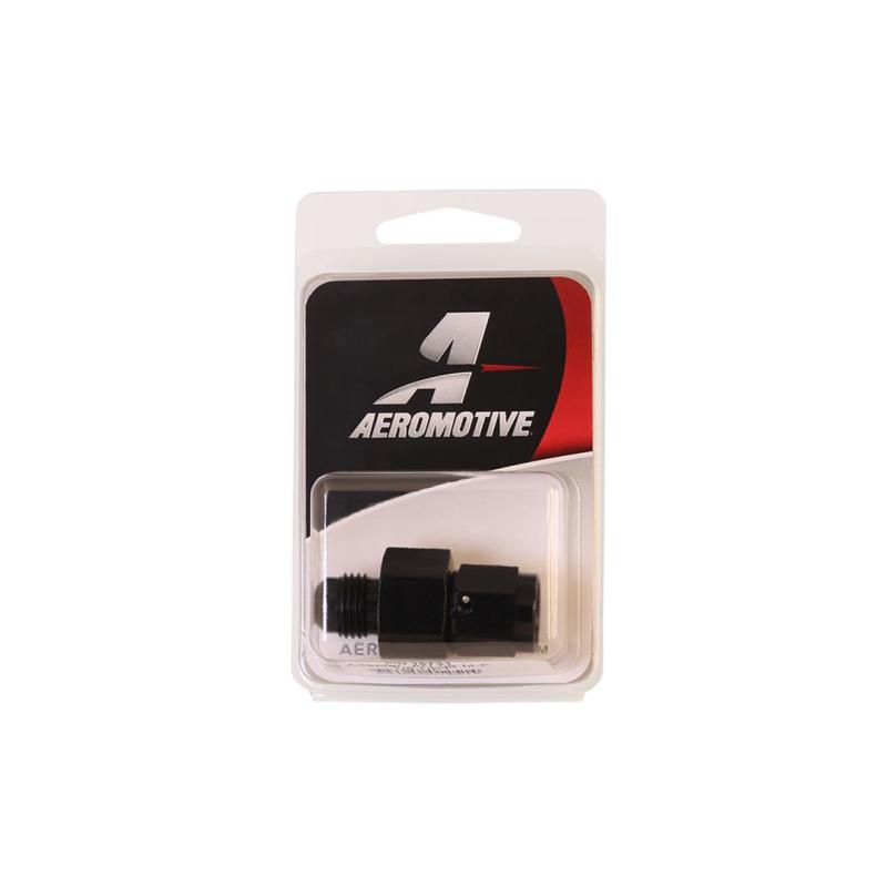 Aeromotive Adapter - AN-06 Male to Female - 1/8-NPT Port 15731