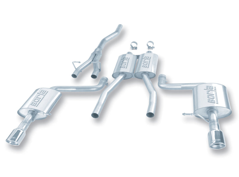 Borla Cat Back system for 02-08 Audi A4 Quattro 2.0L 4cyl 140100