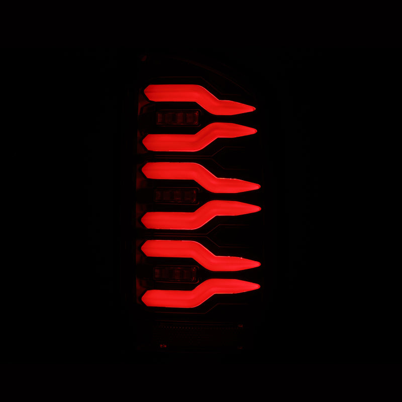 AlphaRex 07-08 Dodge Ram1500/07-09 Dodge Ram 2500+3500 Luxx-Series LED Tail Lights(Pair) Alpha Black 641050 *Discontinued