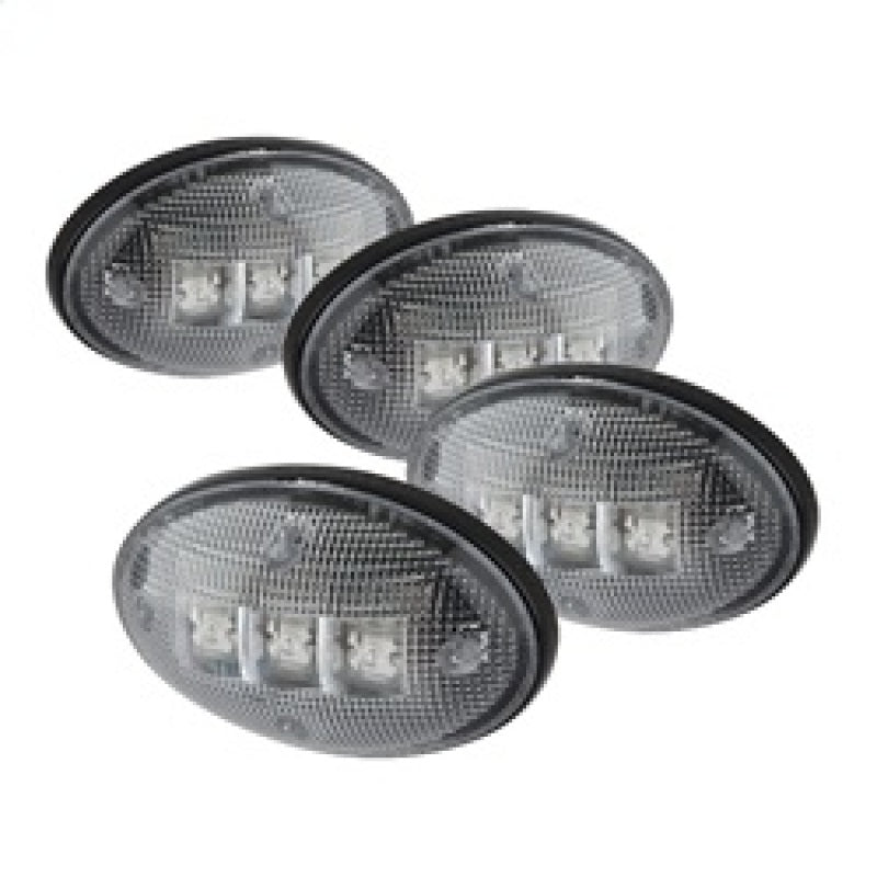 SPYDER Xtune Ford Superduty F250-F550 99-10 Dually Fender LED Side Fender Lights Clear ACC-LED-FDSD99-SL-C 9924651
