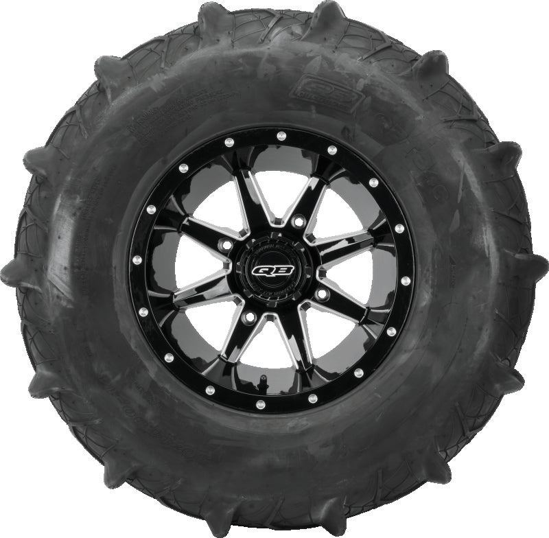 QuadBoss, QuadBoss Slicer 14x10 PowerSports Wheel - 4/156 Bolt Pattern, 5+6 Offset