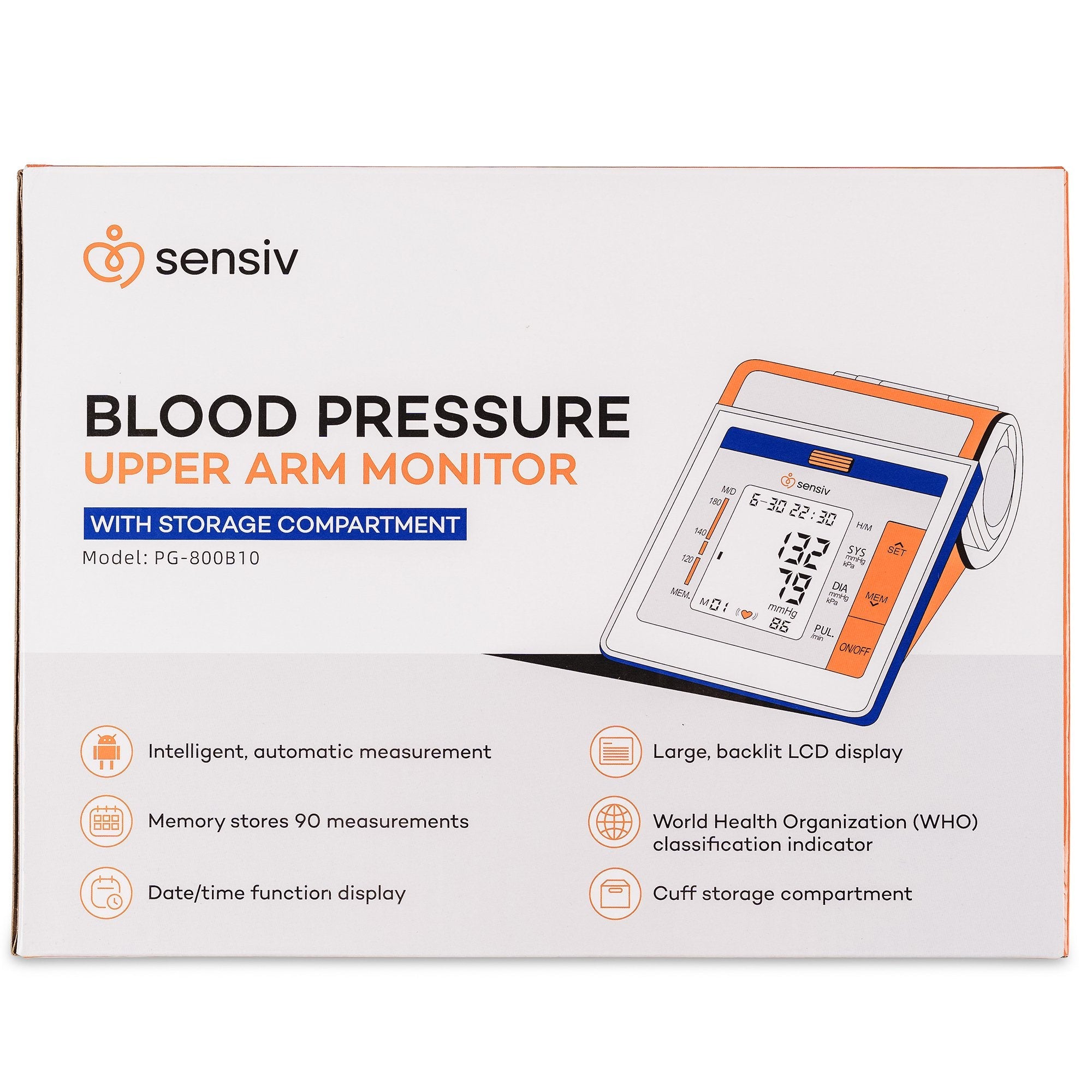 Sensiv Upper Arm Blood Pressure Monitor SENBPUA