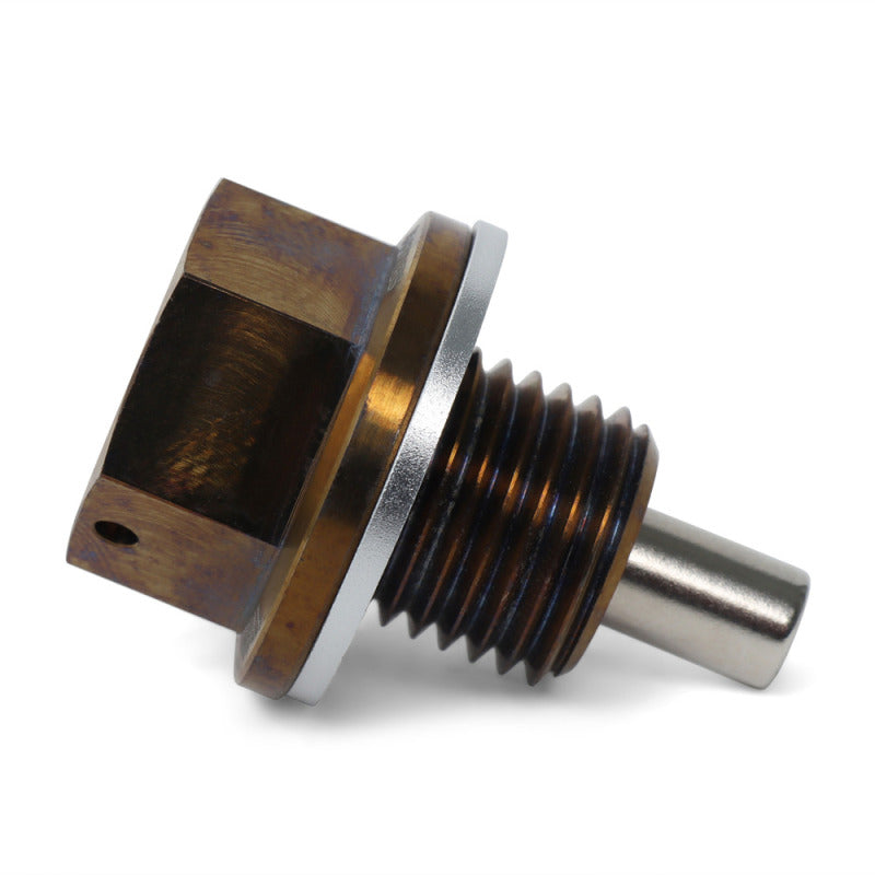 BLOX Racing Titanium Magnetic Oil Drain Plug - Honda M14X1.5 BXAC-00405-TI
