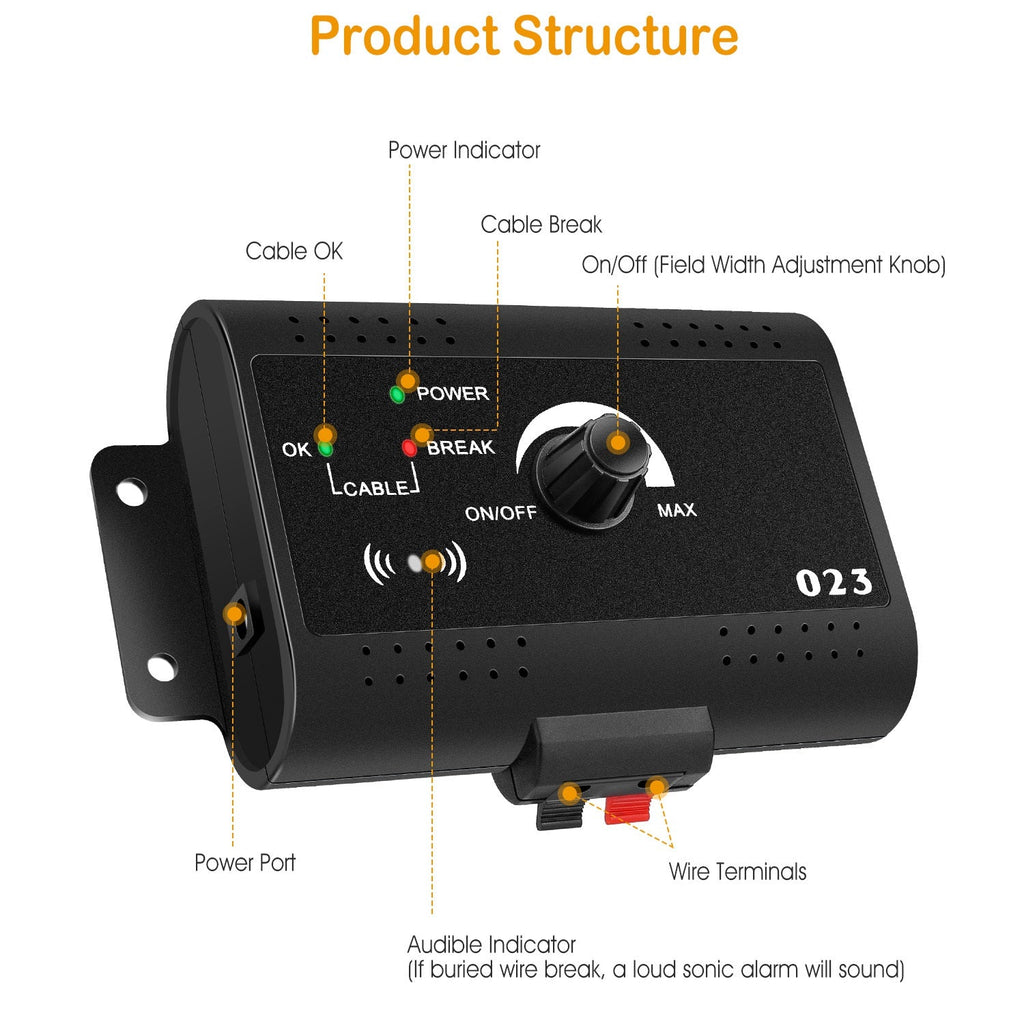 GBruno Electric Dog Fence System
