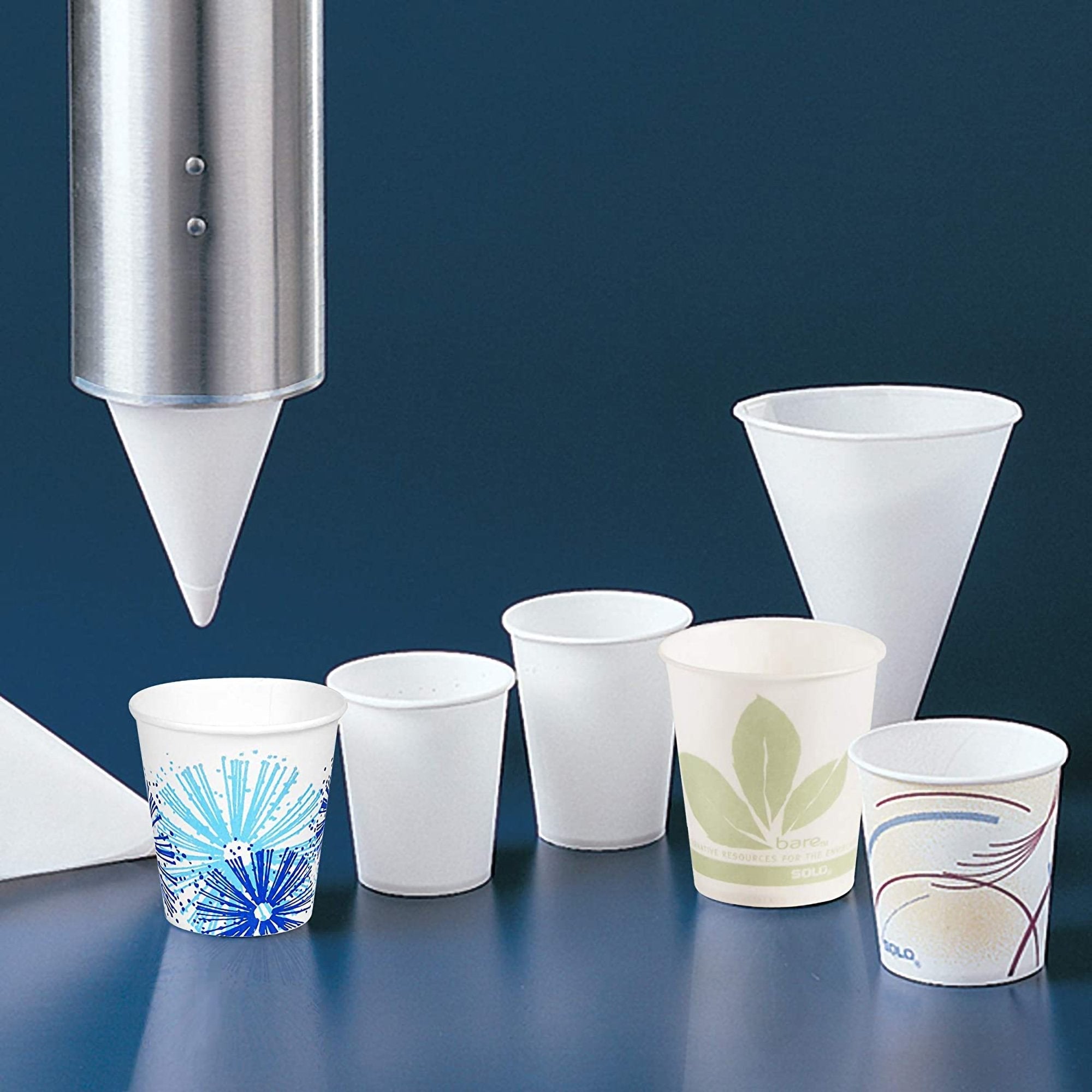 Bare® Paper Cone Drinking Cup, 4-ounce capacity 4R-2050