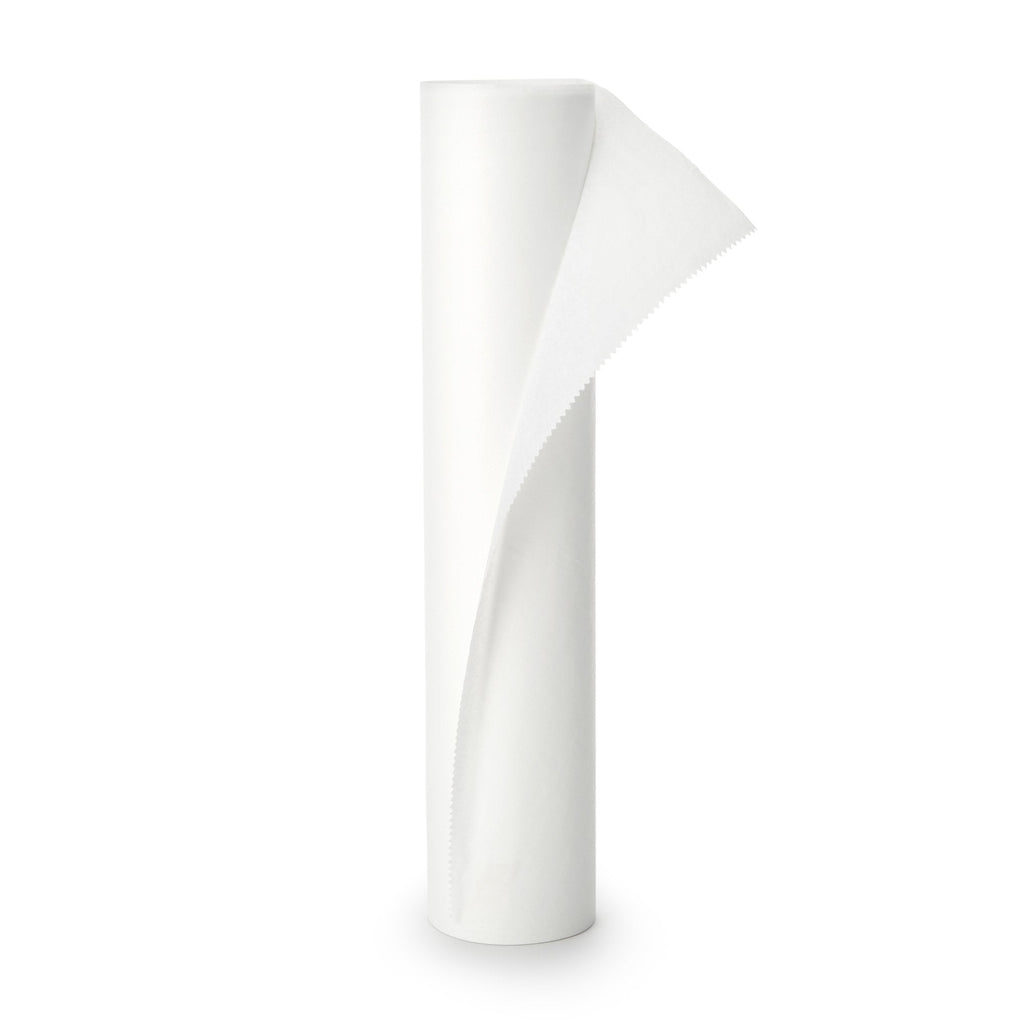 Table Paper McKesson 14 Inch Width 125 Foot Length White Crepe 143-14125