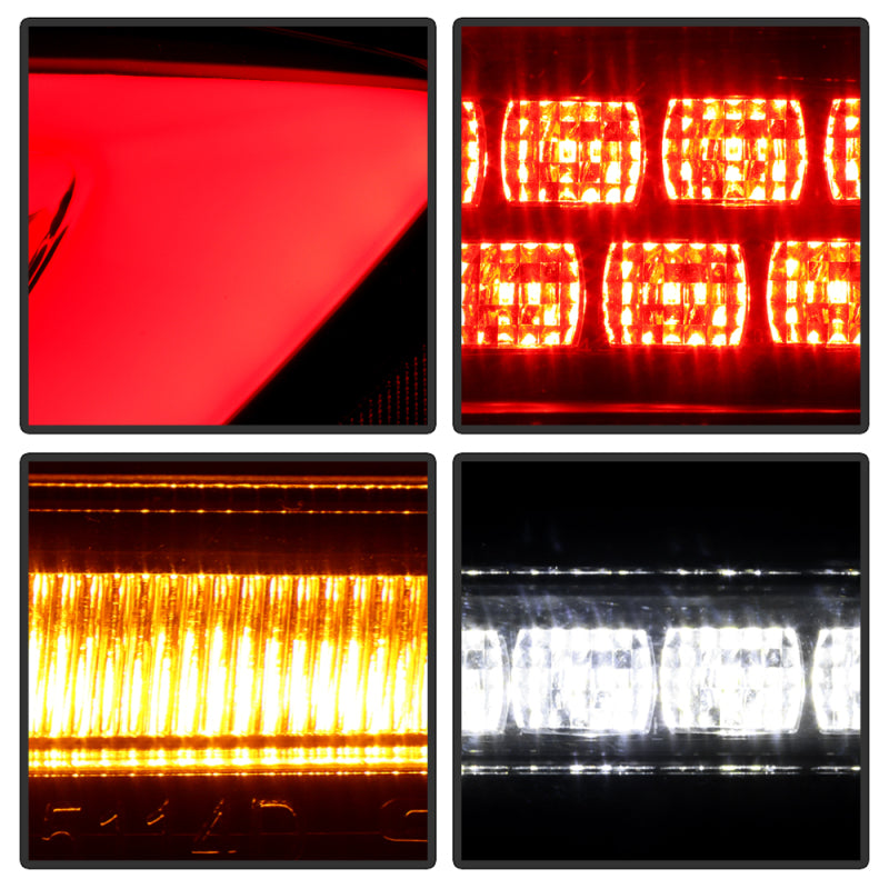 SPYDER 11-17 BMW 5 Series F10 F18 M5  Sequential Turn Signal LED Tail Light - BK ALT-YD-BMWF1011-BK 5088512