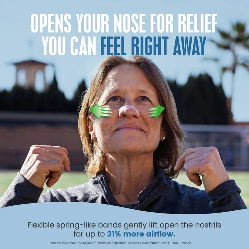 Breathe Right Nasal Strips, Extra Strength 81007180002