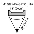 3M™ Steri-Drape™ Sterile Irrigation Pouch Surgical Drape, 19 x 23 Inch 1016