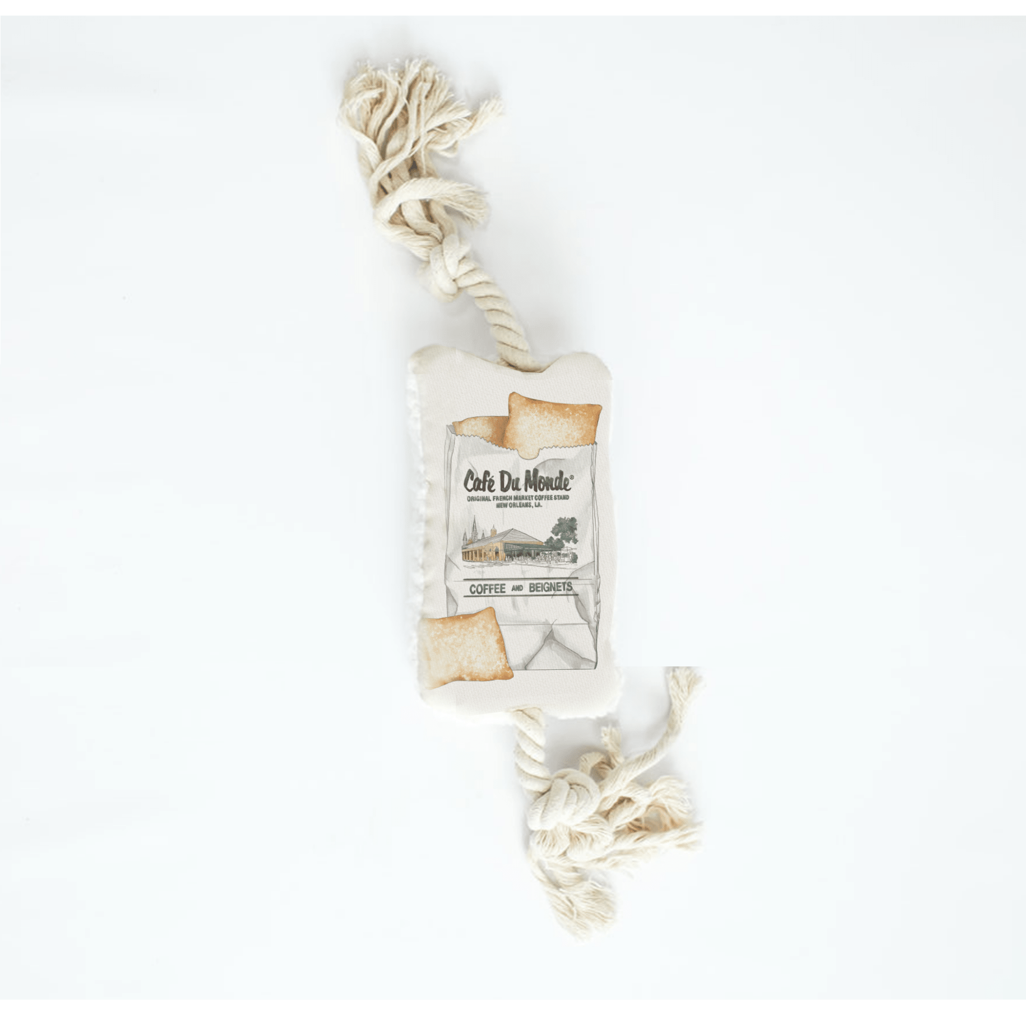 Cafe Du Monde Dog Rope Toy - PhishStones Products