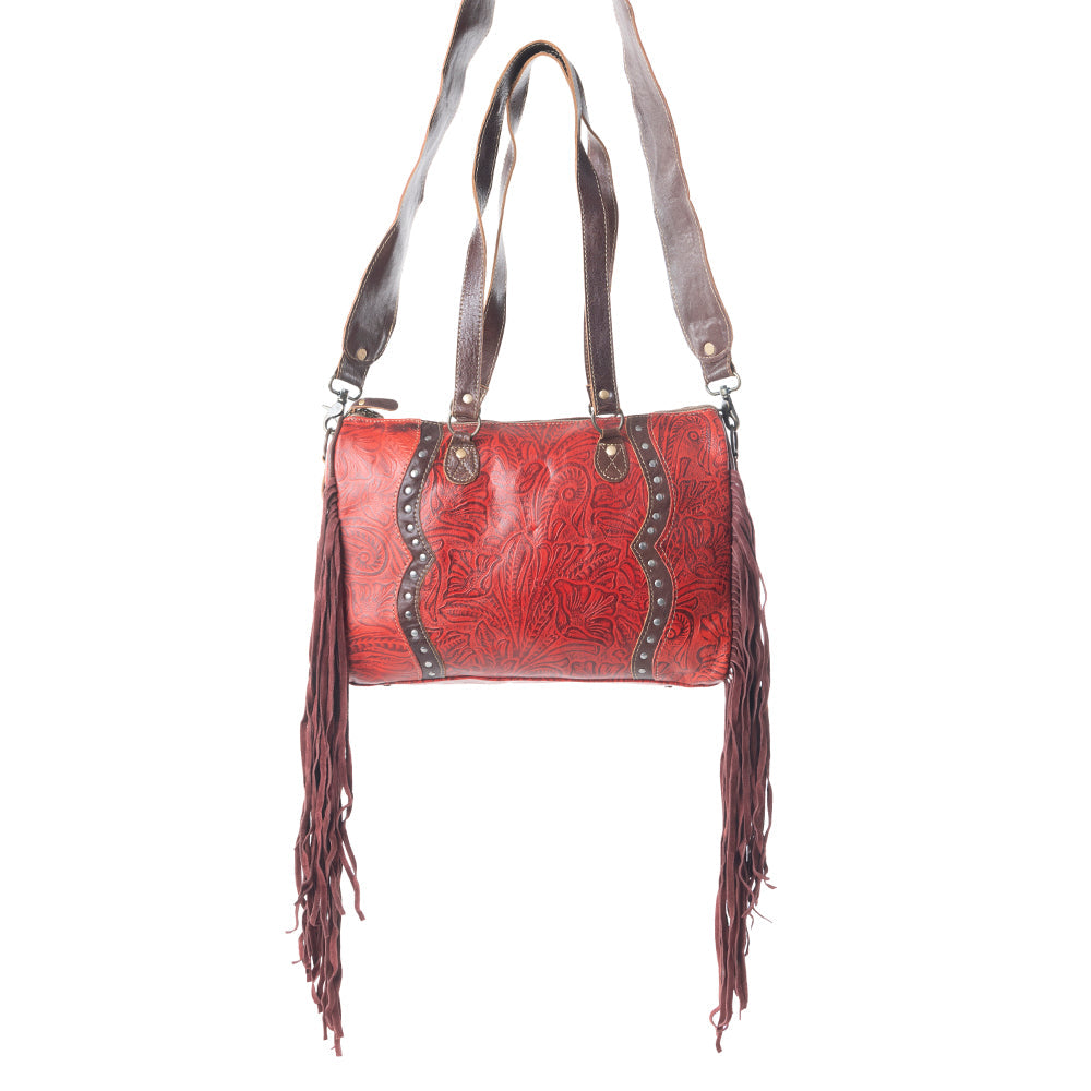 Candy Frills Leather & Hairon Bag - PhishStones Products