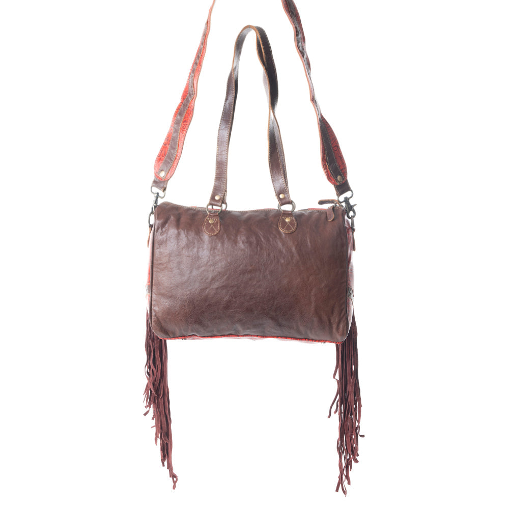 Candy Frills Leather & Hairon Bag - PhishStones Products