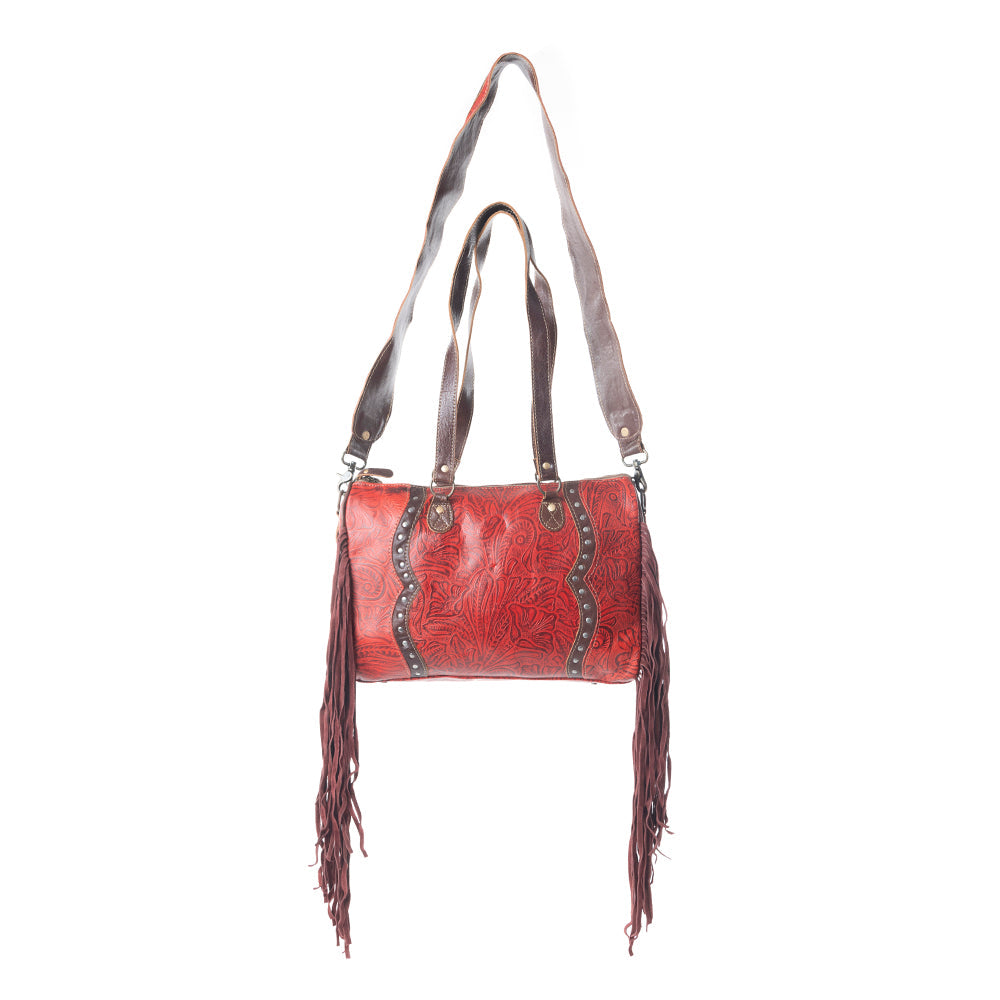 Candy Frills Leather & Hairon Bag - PhishStones Products